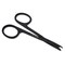 A2Z Scilab Stitch Suture Scissors 3.5 One Hook Blade Stainless Steel, Black Fluoride Coated A2Z-ZR869 - alternate 1